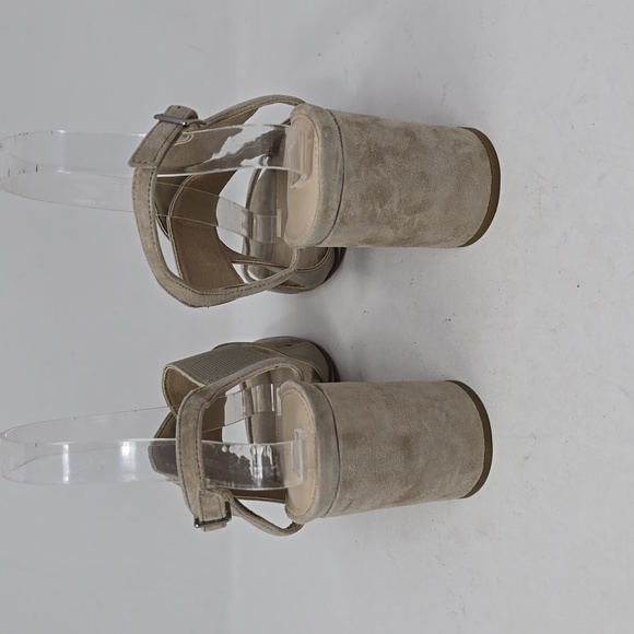 Pelle Moda Nolyn Strapy Block Sandals Taupe Color Size 10M - Picture 4 of 7